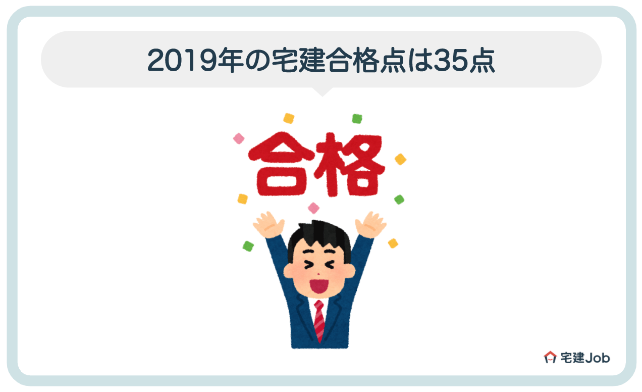 2019年(令和元年)の宅建合格点は35点!2022年(令和3年)の合格点予想も解説! |宅建Jobコラム 2019年(令和元年)の宅建合格点は35点!2022年(令和3年)の合格点予想も解説! |宅建Jobコラム